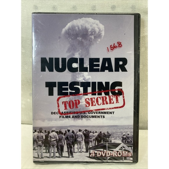 Other - Nuclear Testing Declassified U.S. Gov Films & Documents 4 Dvd‎ Roms Computer Use